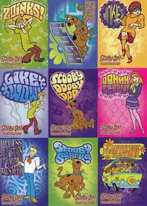 2003 Inkworks SCOOBY DOO MYSTERIES & MONSTERS Complete 9 Card Sticker Set S1-S9 - Picture 1 of 1
