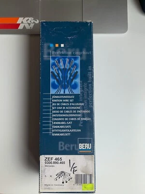 Genuine Beru ZEF465 ignition leads set 1801502918 - Image 1 of 2