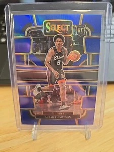 2023-24 Panini Select - Concourse Blue Prizm #95 Ausar Thompson (RC) Pistons - Picture 1 of 2