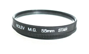 55mm ROLEV M.G. STAR Filter - Rotating Cross Screen - PERFECT - Picture 1 of 2