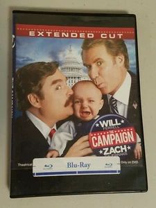 The Campaign (Blu-ray, 2012 Extended Cut) Will Farrell, Zach Galifianakis - Picture 1 of 3