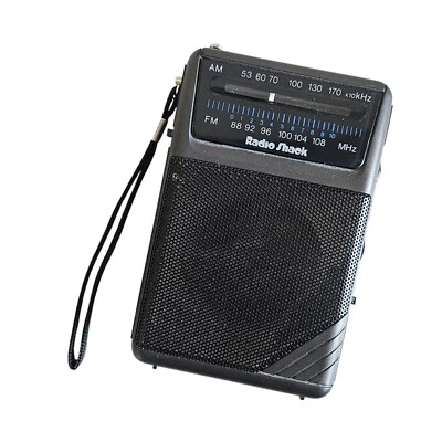 Radio Shack 12-454 AM/FM Portable Radio Works/Tested - Image 1 of 4