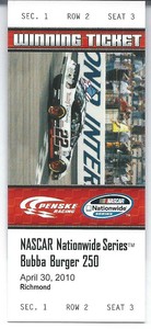 2011 Press Pass Wal-mart WINNING TICKET #WTW3 Brad Keselowski NASCAR SP #3/8