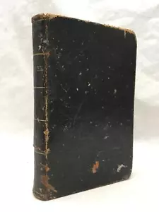 Prayer Book 1860 Inscribed w Crosby Family Births & Deaths Fountaindale PA - Picture 1 of 12