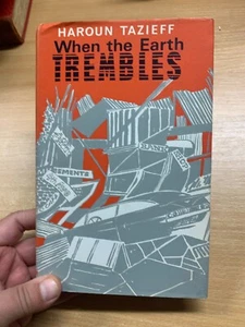 1964 "WHEN THE EARTH TREMBLES" EARTHQUAKES HAROUN TAZIEFF HARDBACK BOOK (P3) - Picture 1 of 21