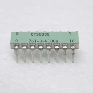 10x GTS8335 761-3-R180Ohm CERAMIC  RESISTOR 16PIN - Picture 1 of 3