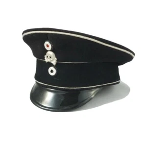 German Imperial Army Hussars officer visor cap, repro (WWI) - Picture 1 of 4