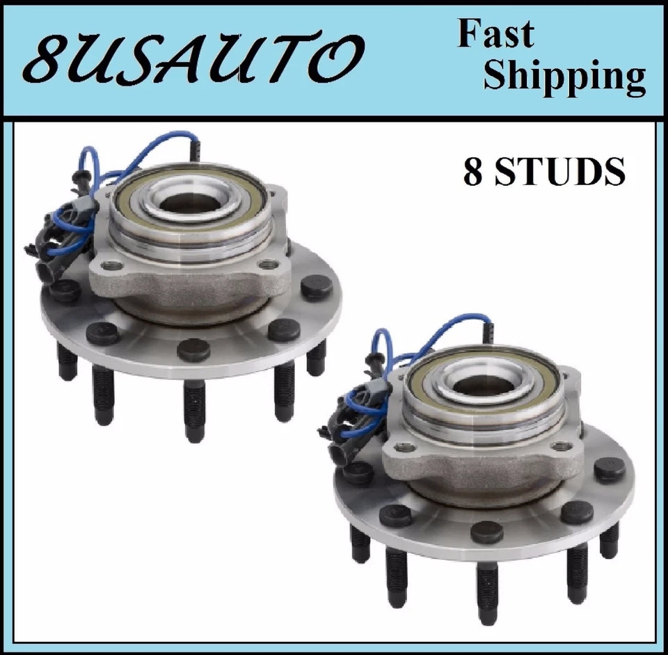 Conjunto de cojinete de cubo de rueda delantera apto para Chevrolet Suburban 2500 2007-2013 (par) Foto 1 de 1