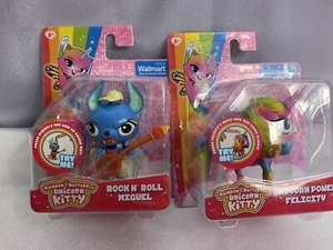 Lote de 2 Poderosos Rainbow Butterfly Unicorn Kitty Rock n' Roll Miguel & Unicorn - Imagen 1 de 6
