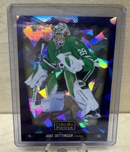 /125 Fragmentos Jake Oettinger #191 2024-25 O-Pee-Chee Platino Azul CARGADO SUPERIOR - Imagen 1 de 2
