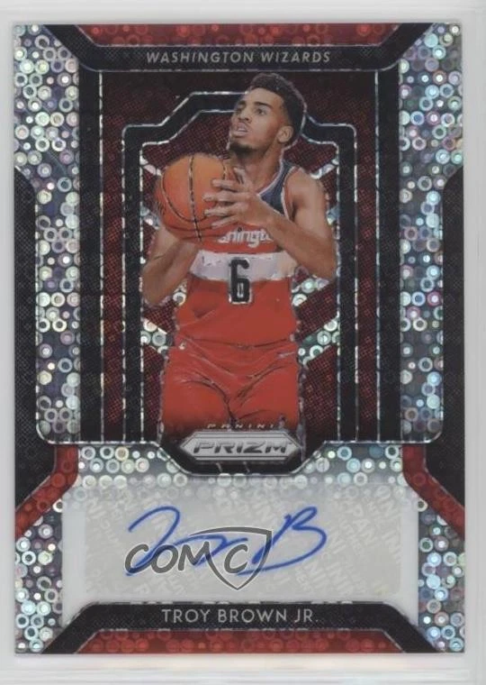 2018-19 Panini Prizm Fast Break Rookie Auto Troy Brown Jr #FR-TBR Auto RC - Image 1 of 2
