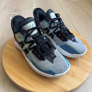 Air Jordan Westbrook One Take 2 GS Wolf Grey Aurora Green Schuhe 4.5Y CZ0840-003 - Bild 1 von 18