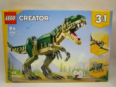 LEGO Creator 3 in 1 T-Rex Dinosaur Toy-Birthday Gift Idea for Boys & Girls 31151 - Image 1 of 2