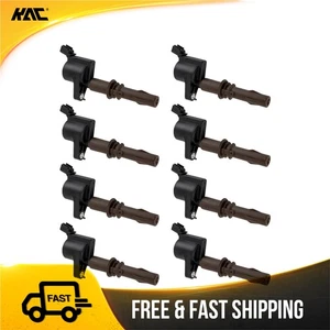Black Ignition Coil For 2009-2014 Ford Expedition Set of 8 FD509 C1659 - Foto 1 di 13