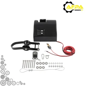 Boat Marine Electric Anchor Winch Boat Winch w/ Anchor Roller & Remote Control - Picture 1 of 10