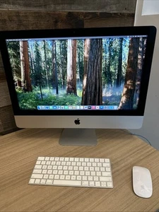 2019 Apple iMac 4K 21,5" Intel i3 3,6GHz 8GB RAM 1TB HDD Silber A2116 - Bild 1 von 10