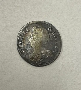 Great Britain - 1707 Silver Shilling - Popular - Picture 1 of 5