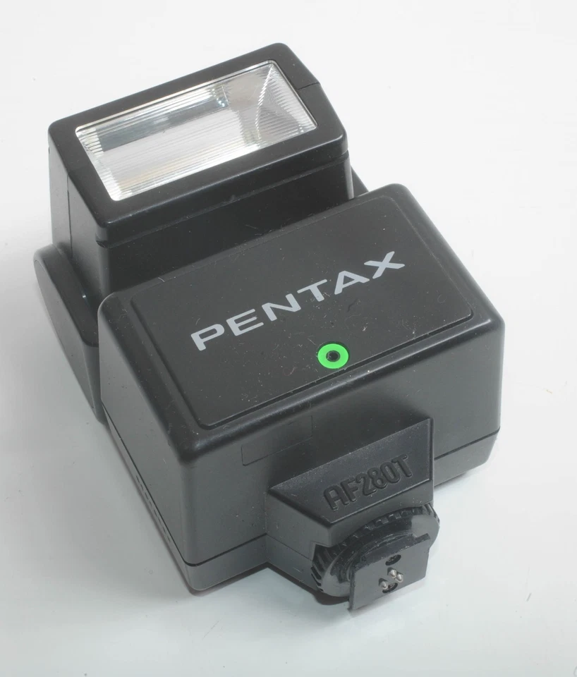 Pentax AF280T Dedicated TTL Bounce/Swivel Head Flashgun - Tested working (W) - Image 1 of 3