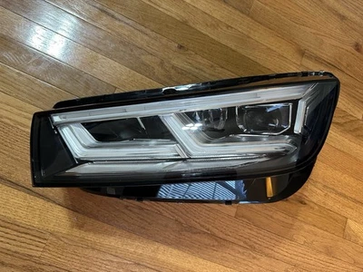 Audi Q5 SQ5 18-20 Headlight LED LH Driver Side OEM 80A941033B - Image 1 of 4