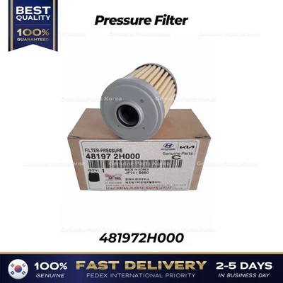 ⭐Genuino⭐ Filtro de presión 481972H000 para Hyundai Accent Kona Kia Forte Foto 1 de 2