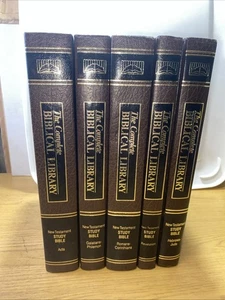 The Complete Biblical Library, Lot of 5 New Testament Books, Gospels - Picture 1 of 10