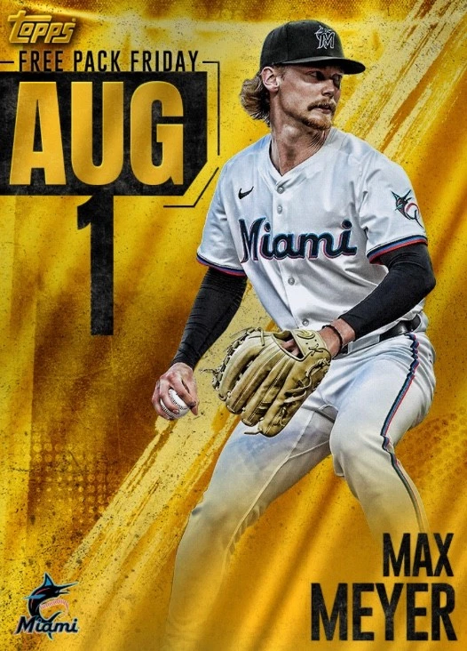 [DIGITAL] Topps Bunt - Max Meyer - Free Pack Friday 25 S2 Aug 1 Gold - Image 1 of 1