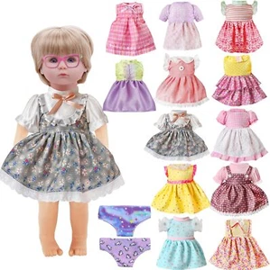 13 Zoll Puppenkleidung Set 12 Stile Baby Puppen Outfits mit Zubehör - Bild 1 von 6