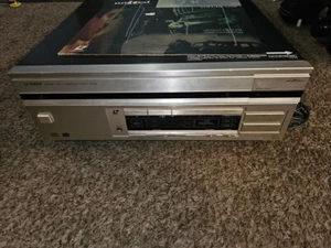 Lettore Compact Disc/Laservision Luxman D-408 Vintage. testato funzionante NO TELECOMANDO - Foto 1 di 11