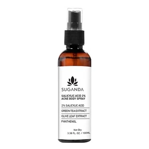 Suganda 2% Salicylic Acid Body Spray, Reduces Back & Body Acne, Exfoliate Skin - Picture 1 of 3