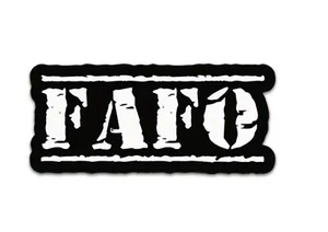 FAFO Sticker - Picture 1 of 3