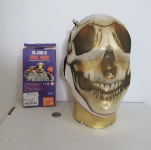 Nueva Tela Halloween Máscara de Calavera en Caja Paladone Edades 6+ Elastizada Talla Única - Imagen 1 de 24