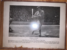 1922 Spalding BABE RUTH NEW YORK YANKEES Player Photo 5"x7"