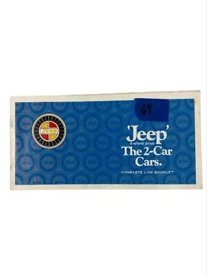 Jeep Complete Line Booklet 1969 69-06 Foto 1 de 4