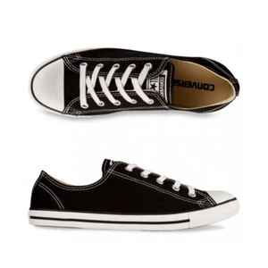 CONVERSE Chuck Taylor All Star Dainty CANVAS Lo Shoe Black WOMENS US SIZES - Bild 1 von 3