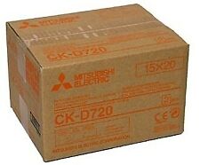 Mitsubishi Electric CK-D720 Carta + Ribbon per 400 Stampe 15x20