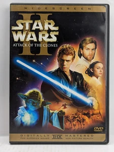 Star Wars II Attack Of The Clones DVD Region 1 NTSC PreOwned Ewan McGregor - Picture 1 of 9