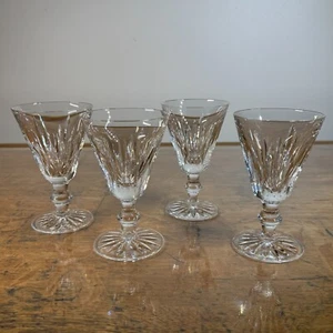 Set 4 bicchieri da vino Waterford Crystal Eileen Claret Sherry 5"H - Foto 1 di 6