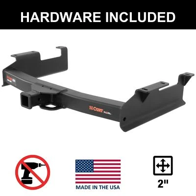 Enganche de repuesto CURT Clase 5 para GMC Sierra 2500 HD 2001-2010 platón de 8', 2" Foto 1 de 4