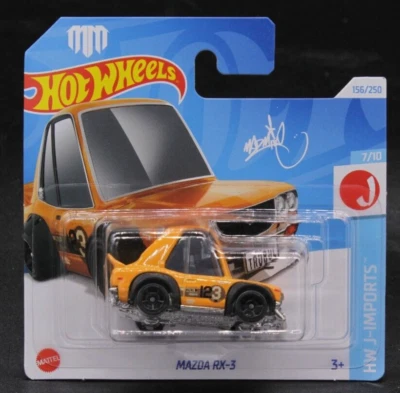 Hot Wheels Mazda RX-3 156/250 HW J-Imports 7/10 Auto 1:64 2024 - Immagine 1 di 2