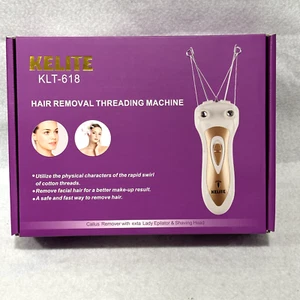 Electric Threading Epilator Physical Threader Hair Remover Face Arm Leg USA Ship - Picture 1 of 3