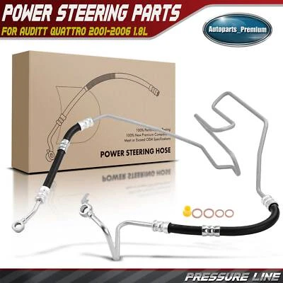 Conjunto de manguera de línea de presión de dirección asistida para Audi TT Quattro 2001-2006 1,8 L  Foto 1 de 4