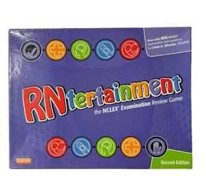 RNtertainment: The NCLEX Examination Review Game Flash Cards 2nd Ed Test Prep - Bild 1 von 5