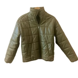 Bod & Christensen Puffer Jacket Sz L Army Green New - Picture 1 of 9