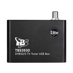 TBS5930 lite DVB-S/S2 scatola sintonizzatore TV digitale USB per streaming TV satellitare aria - Foto 1 di 5