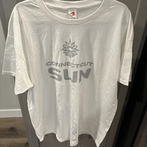 Connecticut Sun Shirt Erwachsene XL weiß WNBA Playoffs '22 Game-day Giveaway Tee - Bild 1 von 9