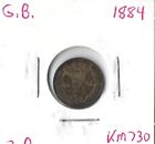 Coin Great Britain 3 Pence 1884 KM730, silver