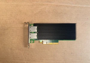 Silicom PE210G2I40-T X540-T2 Dual Port 10GBase-T RJ45 PCI-E x8 Ethernet Card - Picture 1 of 2