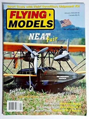 FLYING MODELS magazine  January 2003  pre-owned - Image 1 of 2