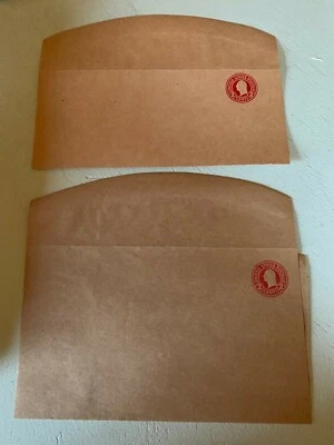 US Stamps SC# W434 & W435  George Washington 2c Stamped Wrappers MNH 1920 - Image 1 of 4