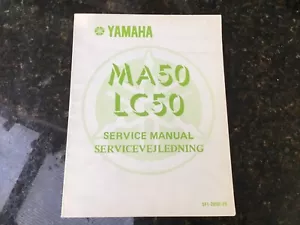 YAMAHA QT , MA50, CARROT & LC50, BOP, CHAMP 1981 GENUINE SERVICE REPAIR MANUAL - Picture 1 of 3